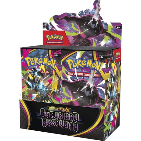 Pokemon Megaevolución Oscuridad Absoluta - Sobres de Cartas de Mejora Castellano