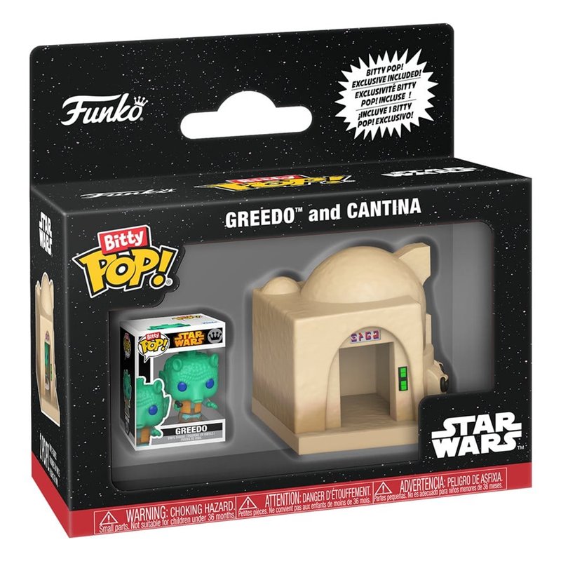 Funko Bitty Pop! Town - Greedo and Cantina - Star Wars Funko Bitty Pop! Town - Greedo and Cantina - Star Wars