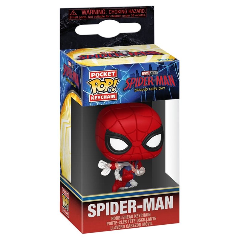 Funko Pop! Llavero Spider-Man: Brand New Day - Marvel Funko Pop! Llavero Spider-Man: Brand New Day - Marvel