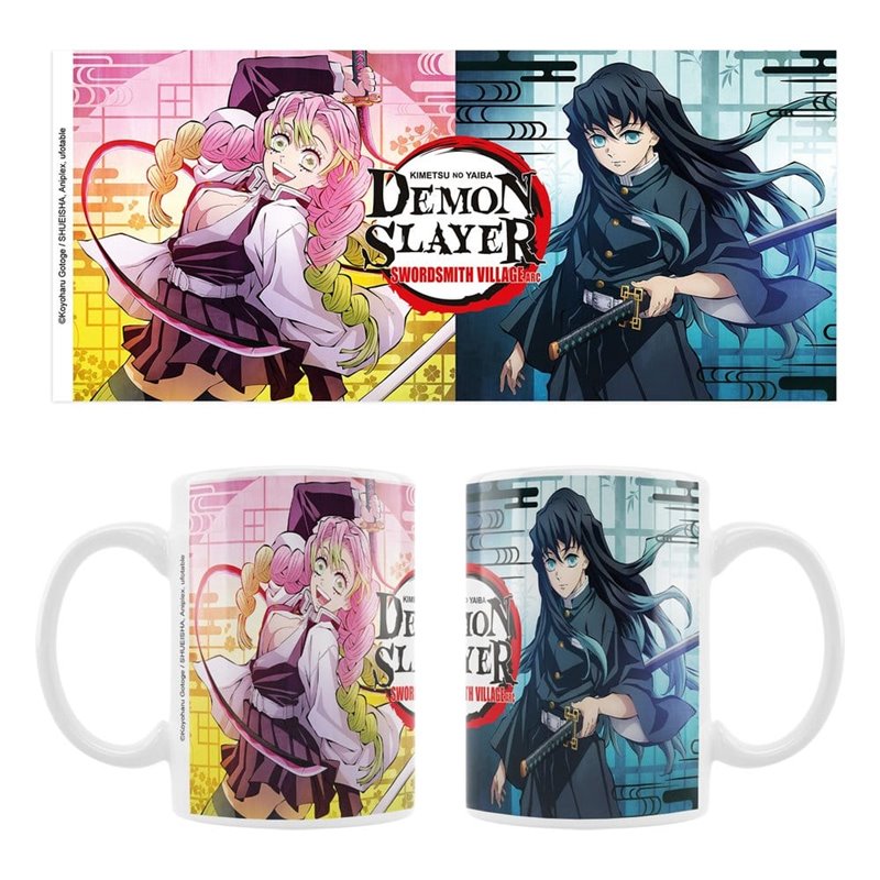 Taza Mitsuri & Muichiro Kimetsu No Yaiba - Demon Slayer Taza Mitsuri & Muichiro Kimetsu No Yaiba - Demon Slayer