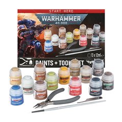 Warhammer 40.000 Set de Pinturas y Herramientas