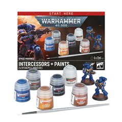 Warhammer 40.000 Intercesores de Asalto + Set de Pintura