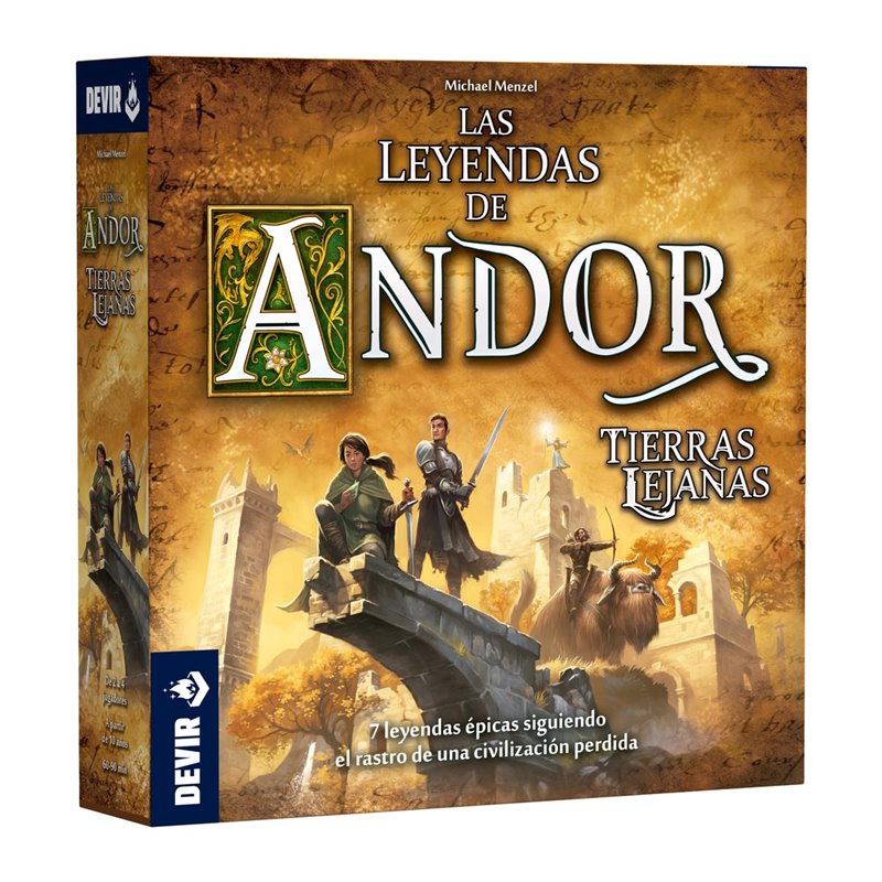 Las Leyendas de Andor: Tierras Lejanas - Juego de Mesa