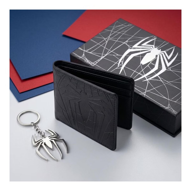 Set de regalo Cartera y Llavero Spider-Man - Marvel Set de regalo Cartera y Llavero Spider-Man - Marvel