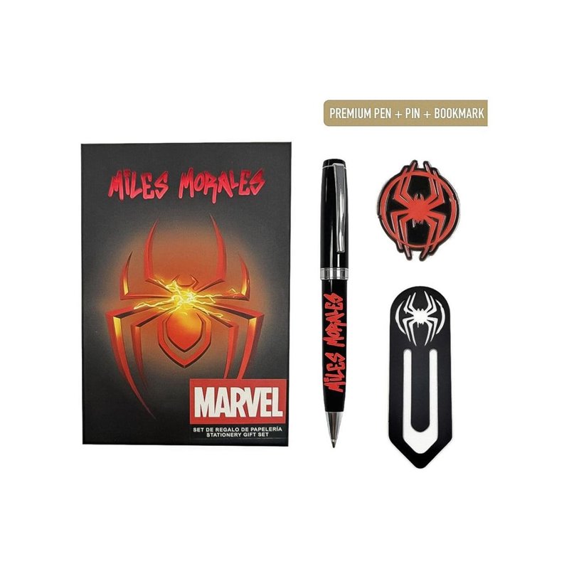 Set de regalo con Bolígrafo Spider-Man Miles Morales - Marvel Set de regalo con Bolígrafo Spider-Man Miles Morales - Marvel