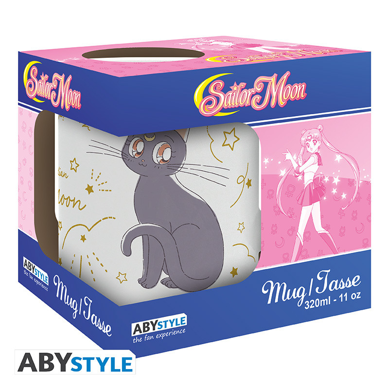 Taza Sailor Moon Luna & Artemis 320 ml