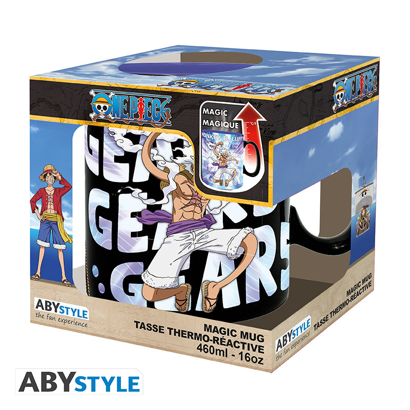 Taza Térmica Gigante Luffy Gear 5th - One Piece Taza Térmica Gigante Luffy Gear 5th - One Piece