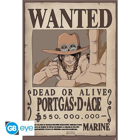 Maxi Poster Wanted Ace - One Piece