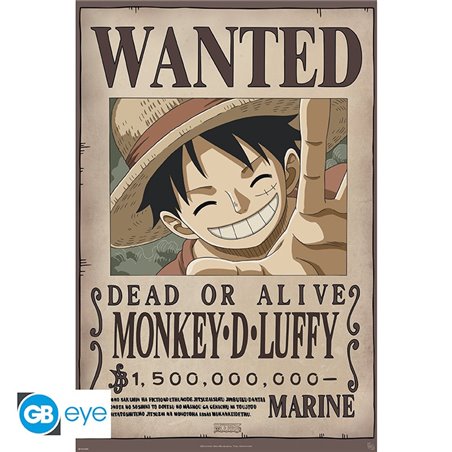 Maxi Poster Wanted Luffy - One Piece