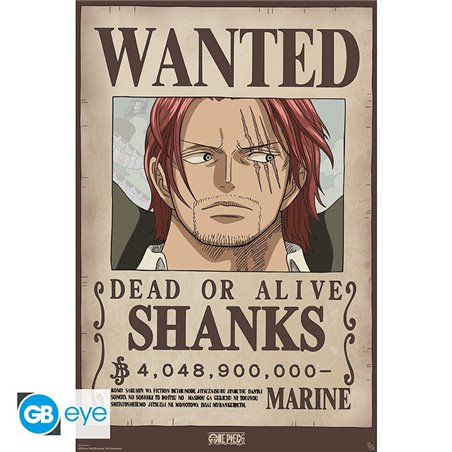 Maxi Poster Wanted Shanks - One Piece