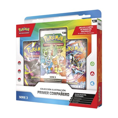 Pokemon Megaevolución - Pack Primer Compañero Series 3 Castellano