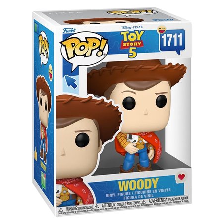 Funko Pop! Woody - Toy Story 5 Figura 9 cm
