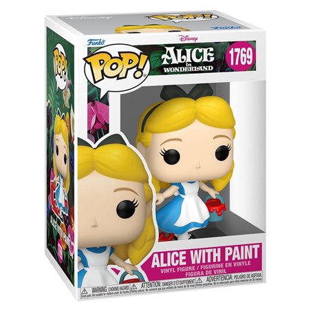 Funko Pop! Alice with Paint - Disney Alicia en el País de las Maravillas Figura