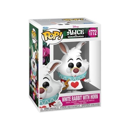 Funko Pop! White Rabbit with Horn - Disney Alicia en el País de las Maravillas Figura