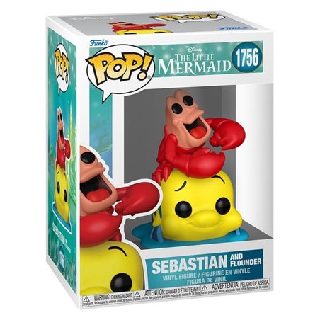 Funko Pop! Sebastian and Flounder - Disney La Sirenita Figura