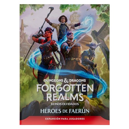 D&D Reinos Olvidados: Héroes de Faerun - Juego de Rol - Dungeons and Dragons
