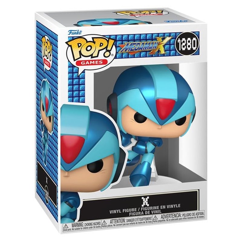 Funko Pop! X - Mega Man Figura 10cm Funko Pop! X - Mega Man Figura 10cm