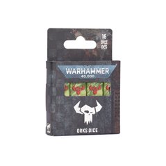 Dados Orkos - Orks Dice Warhammer 40000