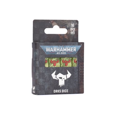 Dados Orkos - Orks Dice Warhammer 40000