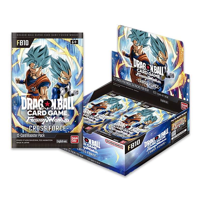 Dragon Ball Super Fusion World - Cross Force FB-10 - Sobre de 12 Cartas Dragon Ball Super Fusion World - Cross Force FB-10 - Sobre de 12 Cartas