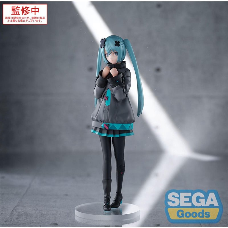 Hatsune Miku Colorful Stage! A Miku Who Can´t Sing - Figura Sega Goods Luminasta 21 cm