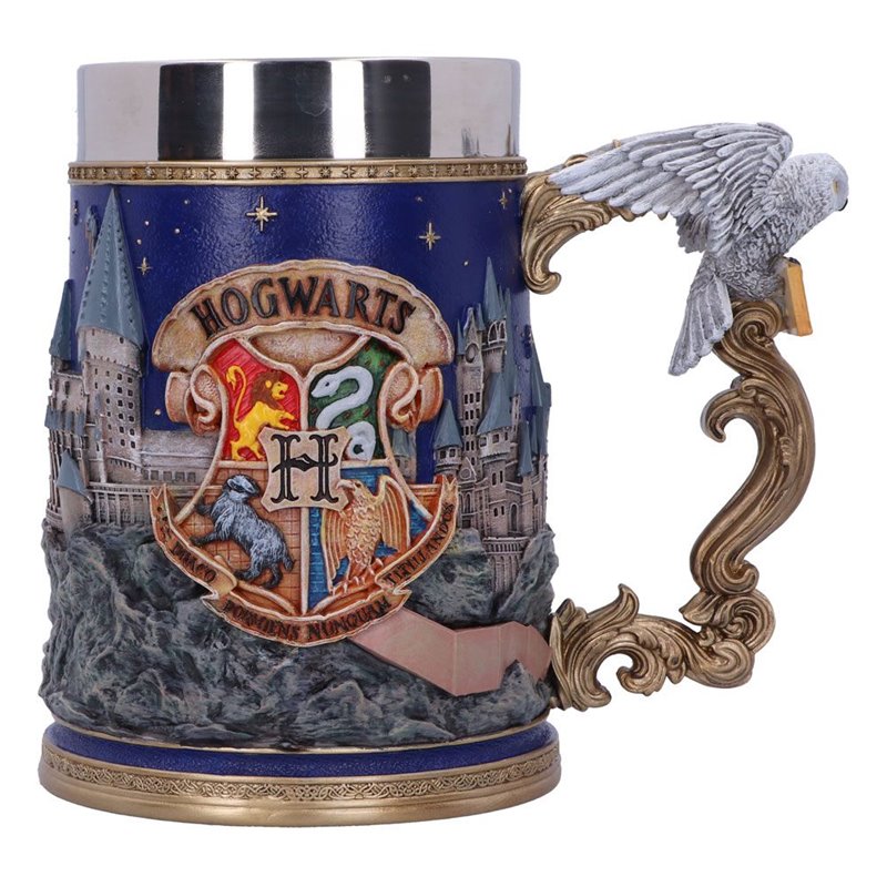 Jarra Esculpida Hogwarts - Harry Potter 