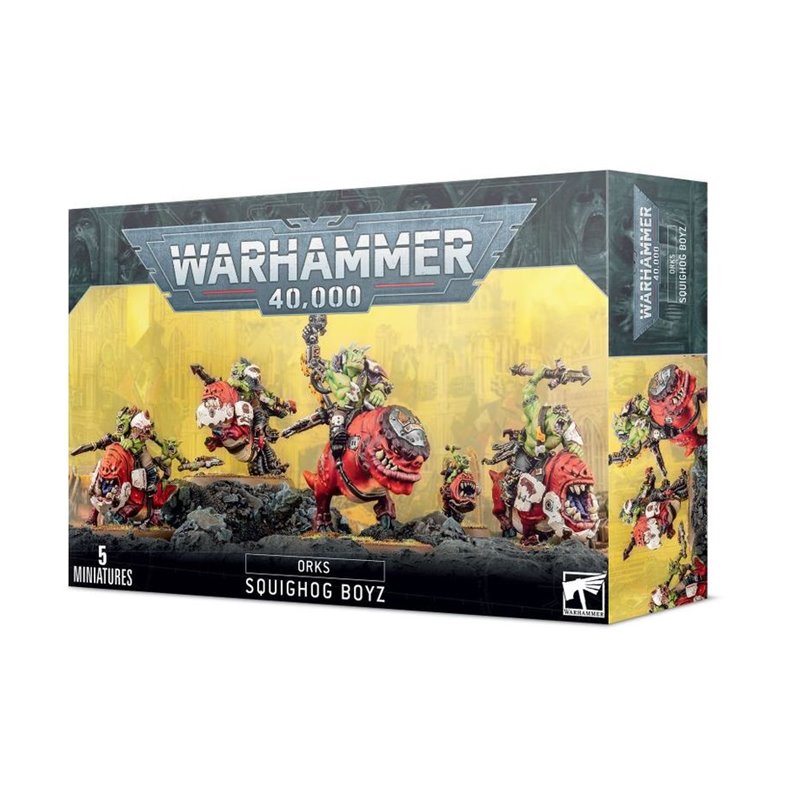 Warhammer 40.000 – Jinetez de Garrapatocino - Squighog Boyz Warhammer 40.000 – Jinetez de Garrapatocino - Squighog Boyz