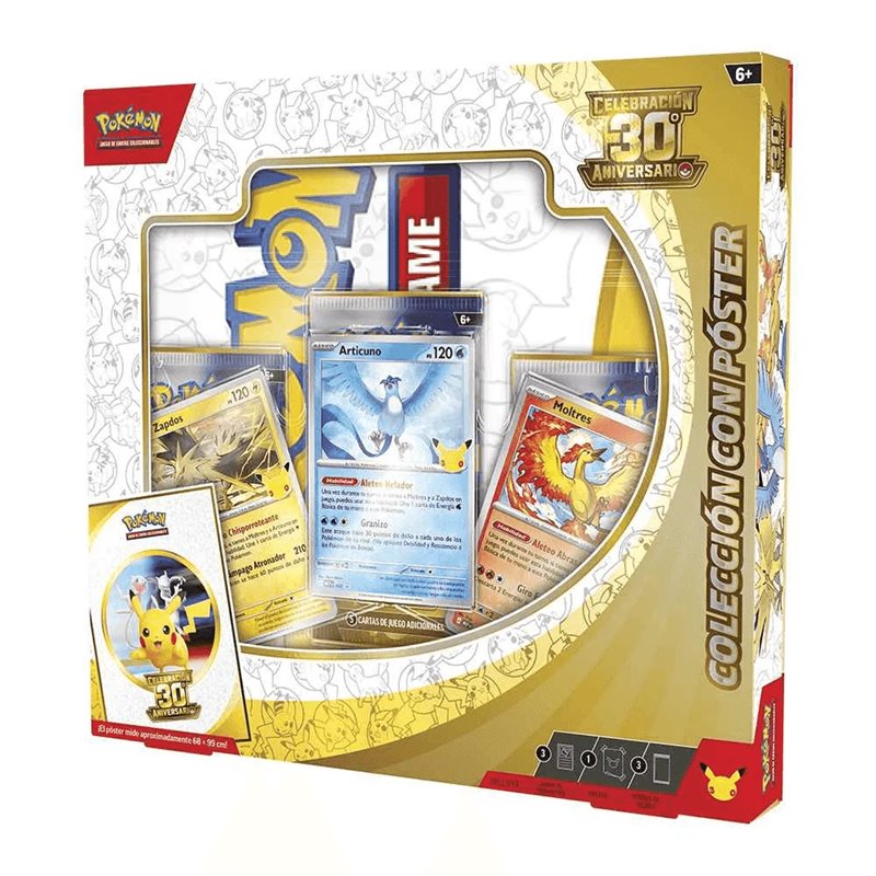 Pokemon Poster Collection - 30th Aniversario Castellano