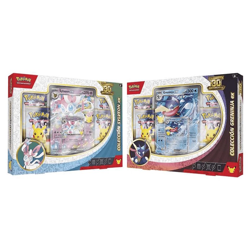 Pokemon JCC EX Box Assortment - 30th Aniversario Castellano Pokemon JCC EX Box Assortment - 30th Aniversario Castellano