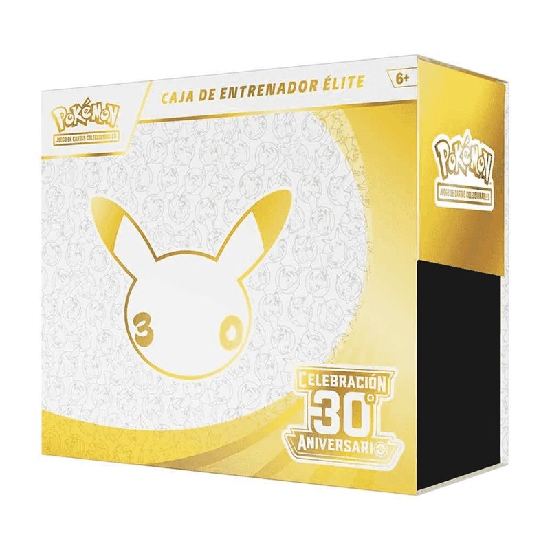 Pokemon JCC Caja Entrenador Élite - ETB Elite Trainer Box - 30th Aniversario Castellano Pokemon JCC Caja Entrenador Élite - ETB Elite Trainer Box - 30th Aniversario Castellano