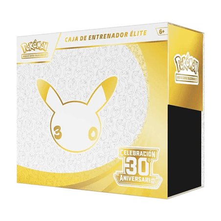 Pokemon JCC Caja Entrenador Élite - ETB Elite Trainer Box - 30th Aniversario Castellano