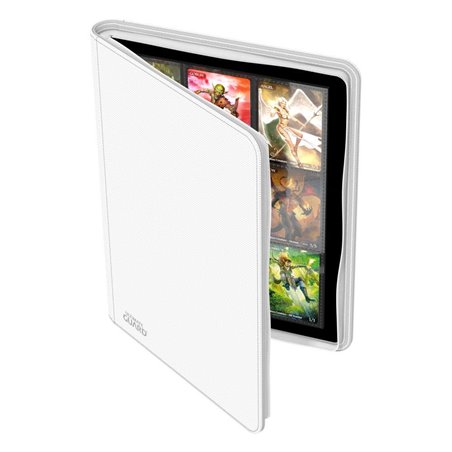 Zipfolio 360 18-Pocket Xenoskin - Carpeta para Cartas Blanco - Album con Cremallera