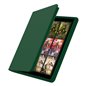Zipfolio 480 24-Pocket Xenoskin - Carpeta para Cartas Verde - Album con Cremallera