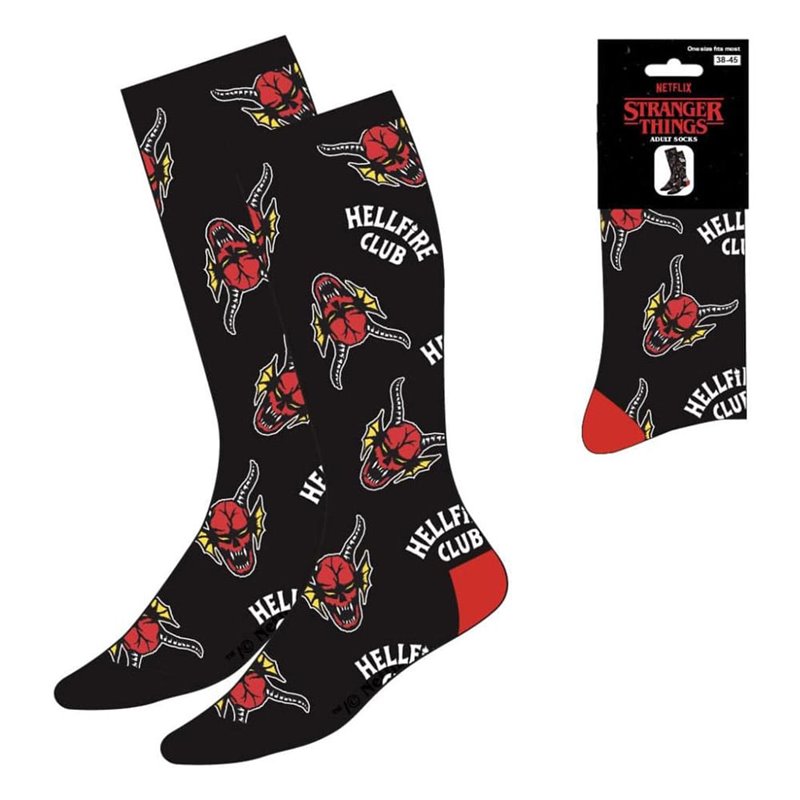 Calcetines Hellfire Club - Talla 38-45 Stranger Things Calcetines Hellfire Club - Talla 38-45 Stranger Things
