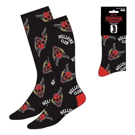 Calcetines Hellfire Club - Talla 38-45 Stranger Things