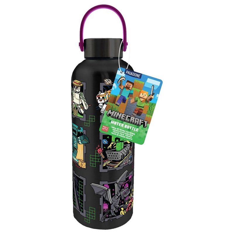 Botella Metálica Minecraft