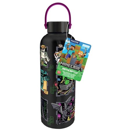 Botella Metálica Minecraft