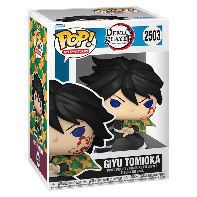 Funko Pop! Giyu Tomioka - Kimetsu No Yaiba - Demon Slayer Figura 9 cm Funko Pop! Giyu Tomioka - Kimetsu No Yaiba - Demon Slayer Figura 9 cm