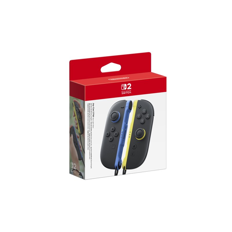 Joy-Con Azul/Amarillo – Pareja de Mandos Inalámbricos Oficiales - Nintendo Switch 2 Joy-Con Azul/Amarillo – Pareja de Mandos Inalámbricos Oficiales - Nintendo Switch 2