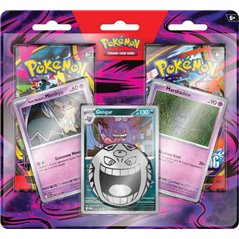 Pokemon Megaevolución TCG: Enhanced 2-Pack Blister (Gengar, Marshadow & Team Rocket’s Mimikyu)
