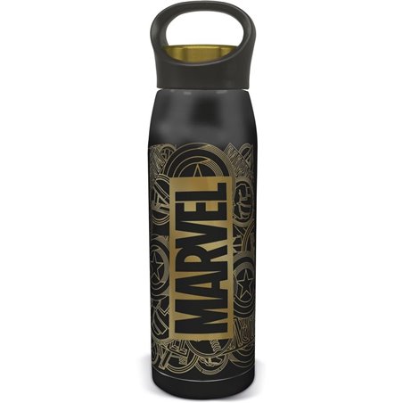 Botella Térmica Inox Glam Marvel Gold 665 ml
