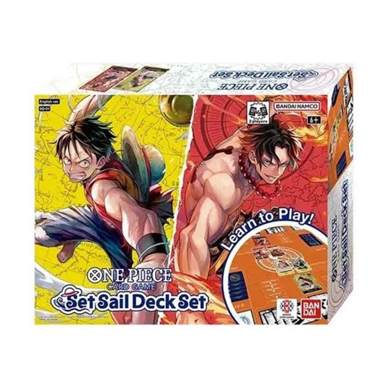 One Piece Card Game - Set Sail Deck Set - SD-01 (Inglés) One Piece Card Game - Set Sail Deck Set - SD-01 (Inglés)
