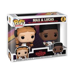 Funko Pop! Pack Max & Lucas - Stranger Things Figura 9 cm