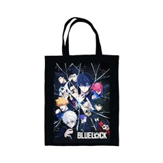 Bolsa Tela Blue Lock Negra