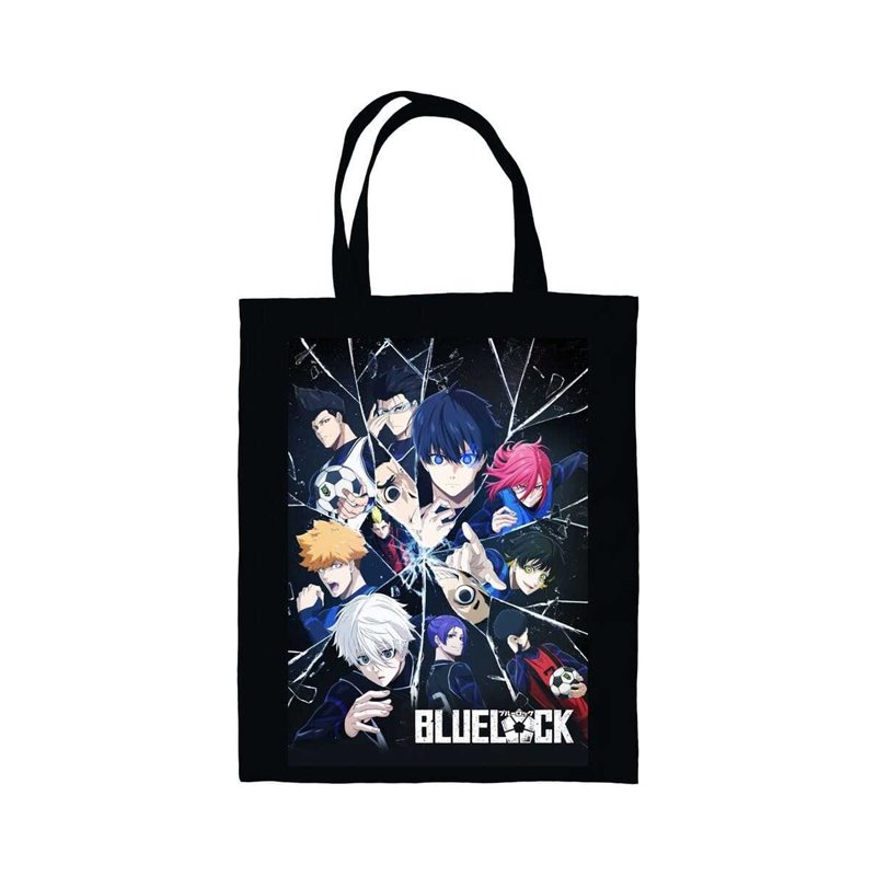 Bolsa Tela Blue Lock Negra Bolsa Tela Blue Lock Negra