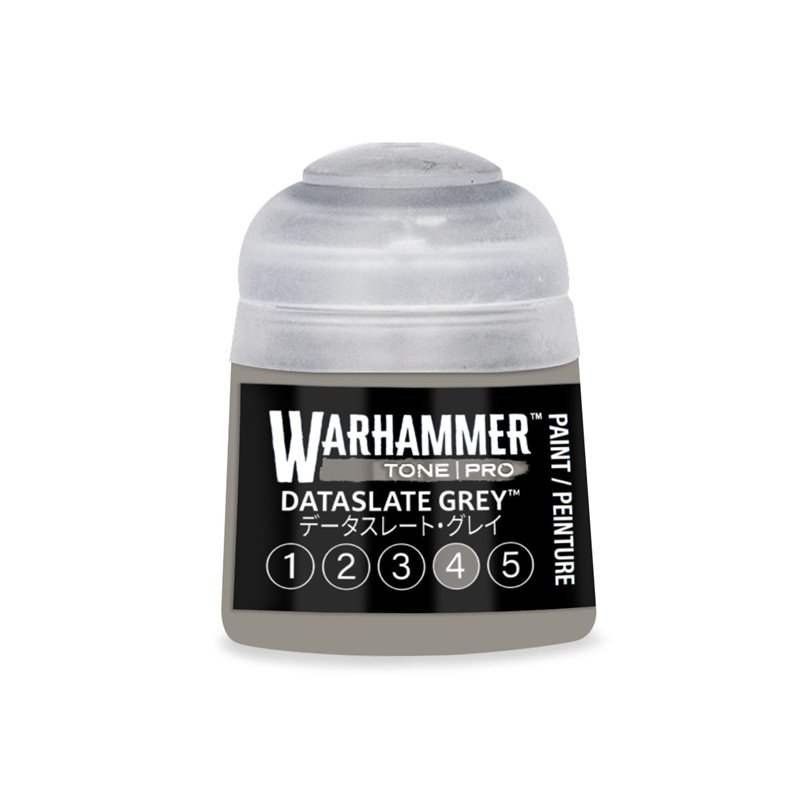 Warhammer Tone Pro Dataslate Grey 4 12 ml Warhammer Tone Pro Dataslate Grey 4 12 ml