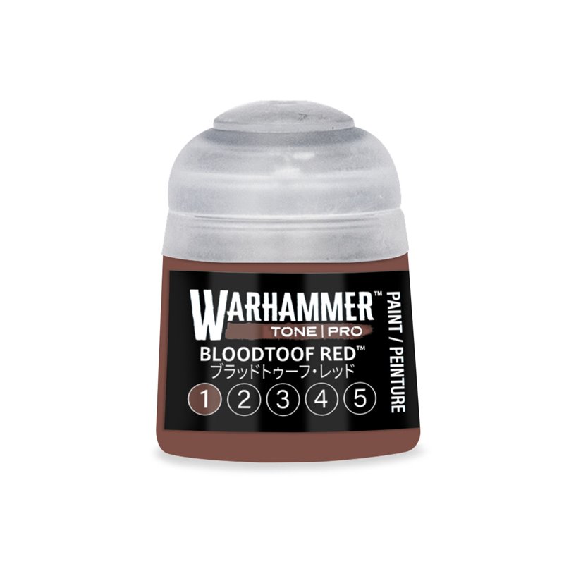 Warhammer Tone Pro Bloodtoof Red 1 12 ml Warhammer Tone Pro Bloodtoof Red 1 12 ml