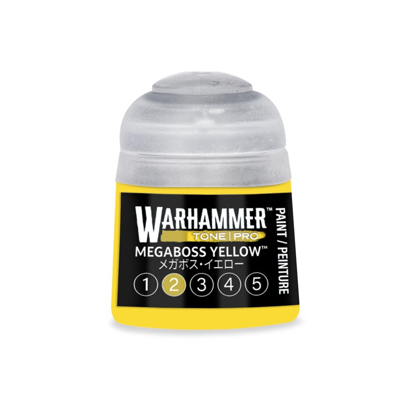 Warhammer Tone Pro Megaboss Yellow 2 12 ml Warhammer Tone Pro Megaboss Yellow 2 12 ml