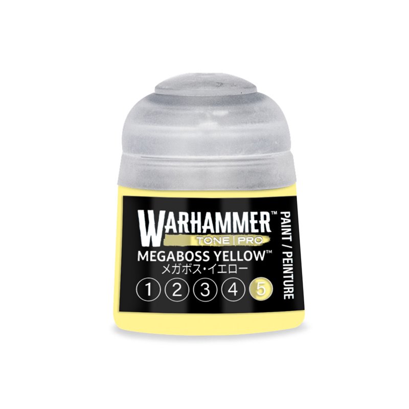 Warhammer Tone Pro Megaboss Yellow 5 12 ml Warhammer Tone Pro Megaboss Yellow 5 12 ml