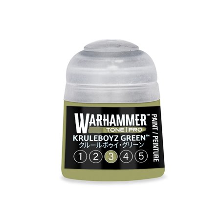 Warhammer  Tone Pro Kruleboyz Green 3 12 ml 
